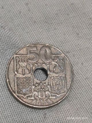 1 Peseta Española antigua
