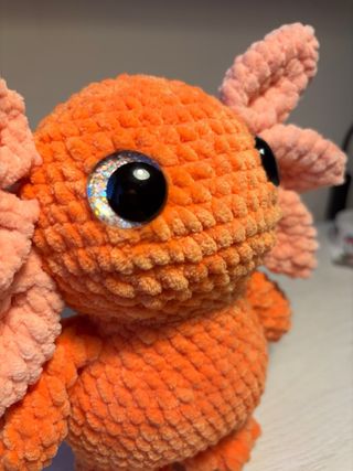 Axolotl de crochet