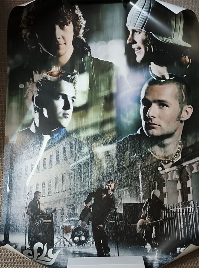 Poster McFly: Concierto bajo lluvia