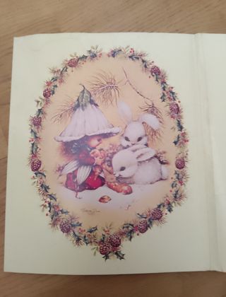 Cartas perfumadas 
Carpetillas sin abrir.
