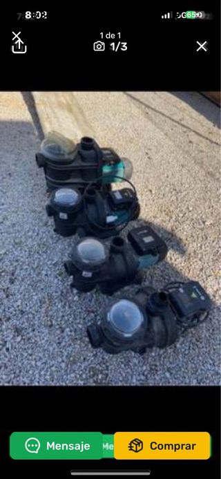 4 Bombas Piscina - Spa