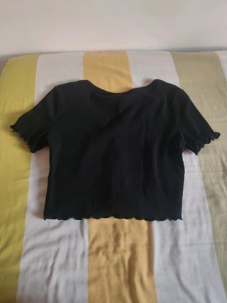 2 camisetas manga corta - azul, negra - talla S
