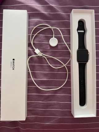 Apple Watch 3 Sport - Plata y Negro