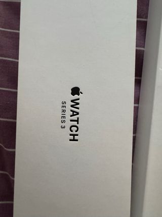 Apple Watch 3 Sport - Plata y Negro