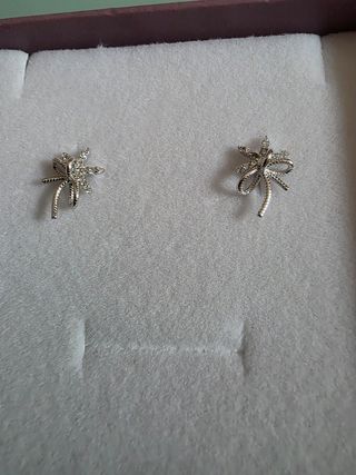 Orecchini Palma Zirconi Argento 925