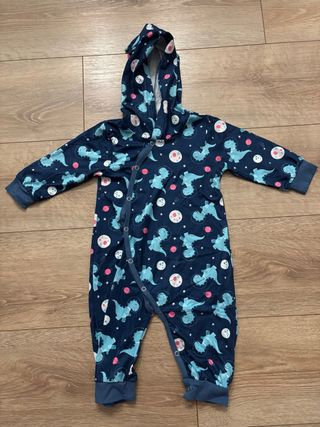 Pijama bebé dinosaurio espacial