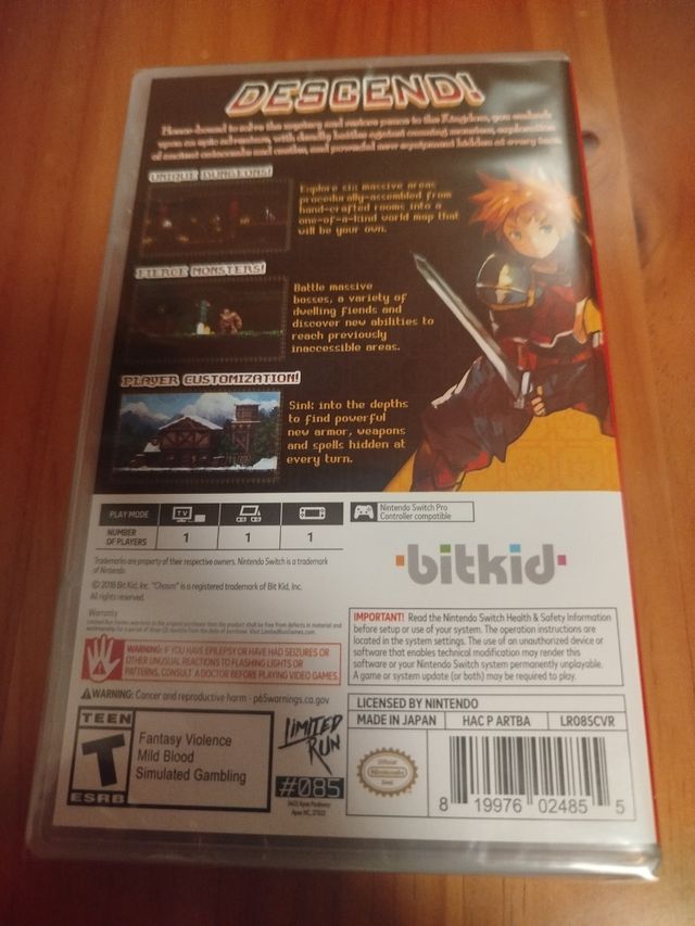 Chasm - Nintendo Switch - Limited Run Games