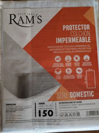 Protector colchón impermeable 150cm