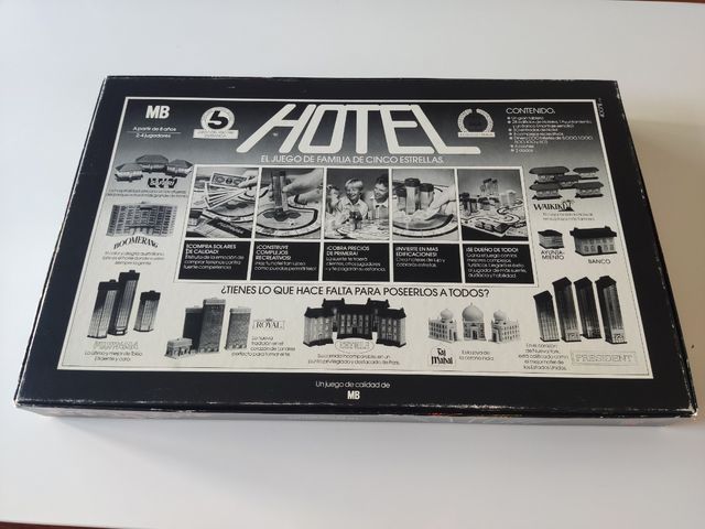 Juego Hotel versión clásica