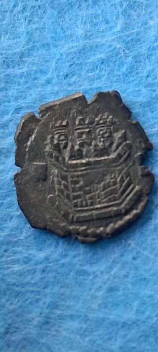 Felipe II Blanca MEDIO maravedi Segovia 