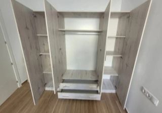 Armario ropero 3 puertas blanco