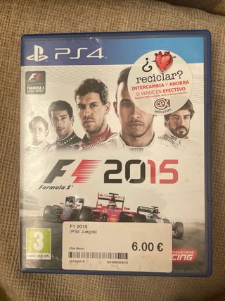 F1 2015 PS4 (PlayStation 4) - Gioco