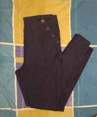 Leggins azul marino - botones