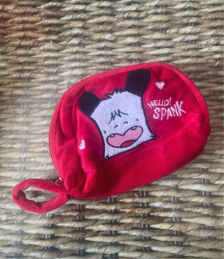 Pochette Spank rossa vintage