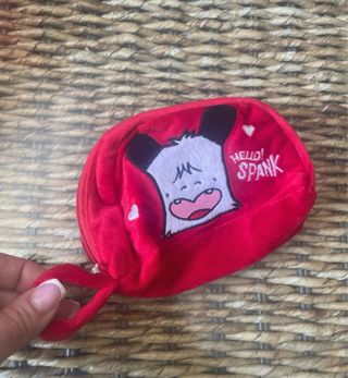 Pochette Spank rossa vintage