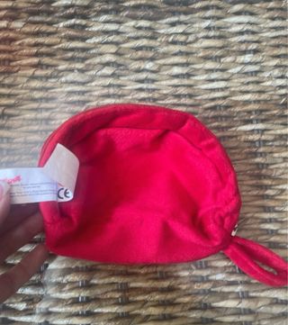 Pochette Spank rossa vintage