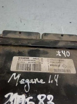 Centralita motor renault 7700115097 megane 210583