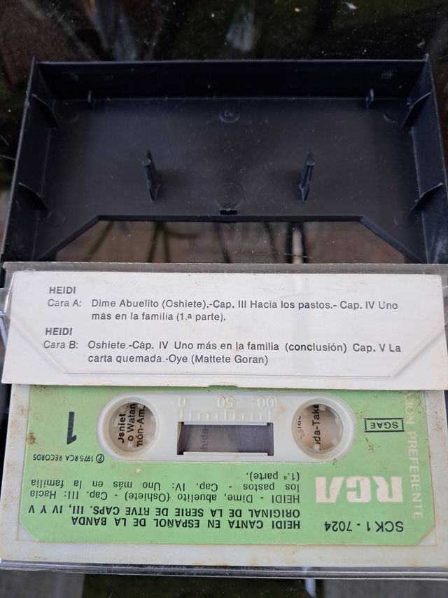 Cassette Heidi - RCA - Música Infantil