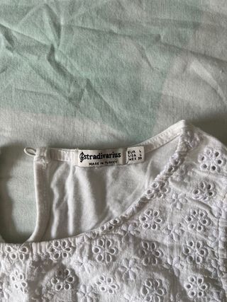 Blusa blanca de verano