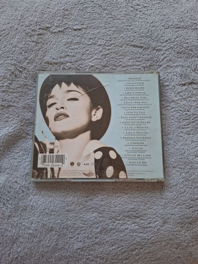 CD Madonna - Immaculate Collection