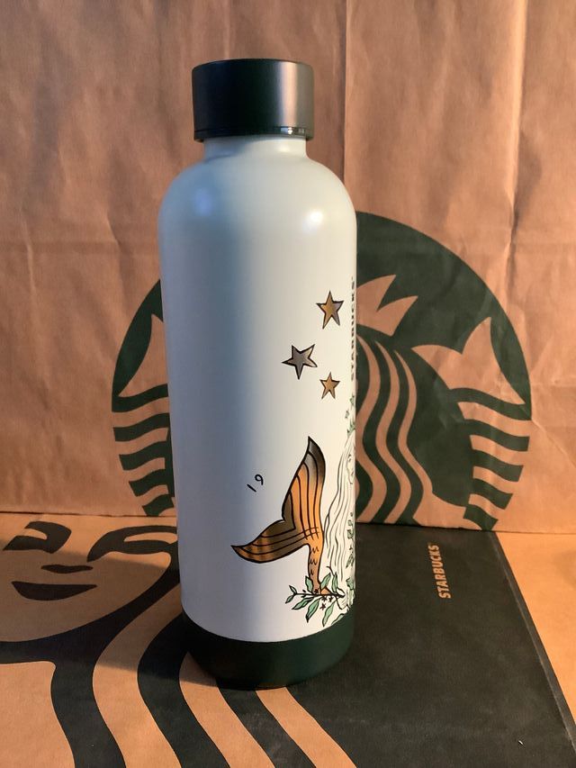 Starbucks Bottle Siren White Anniversary 2020 19oz