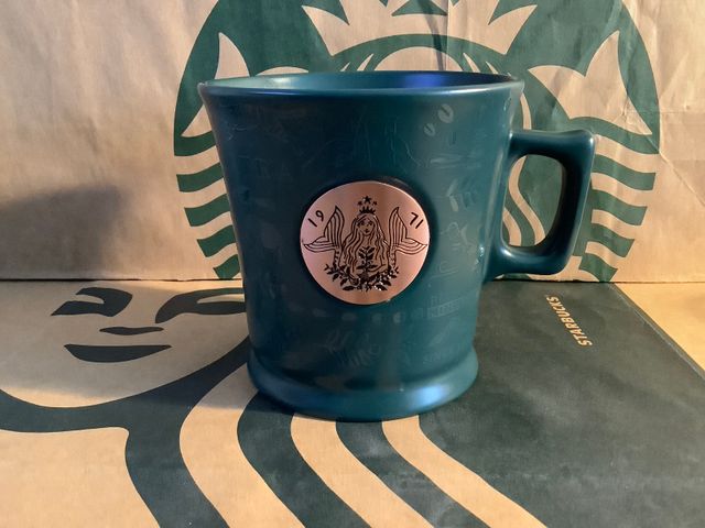 Starbucks Mug Siren Green Anniversary 2020 14 oz