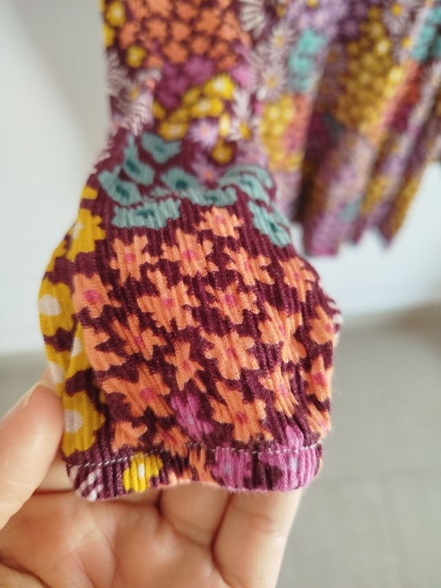 Vestido niña flores - Talla 8