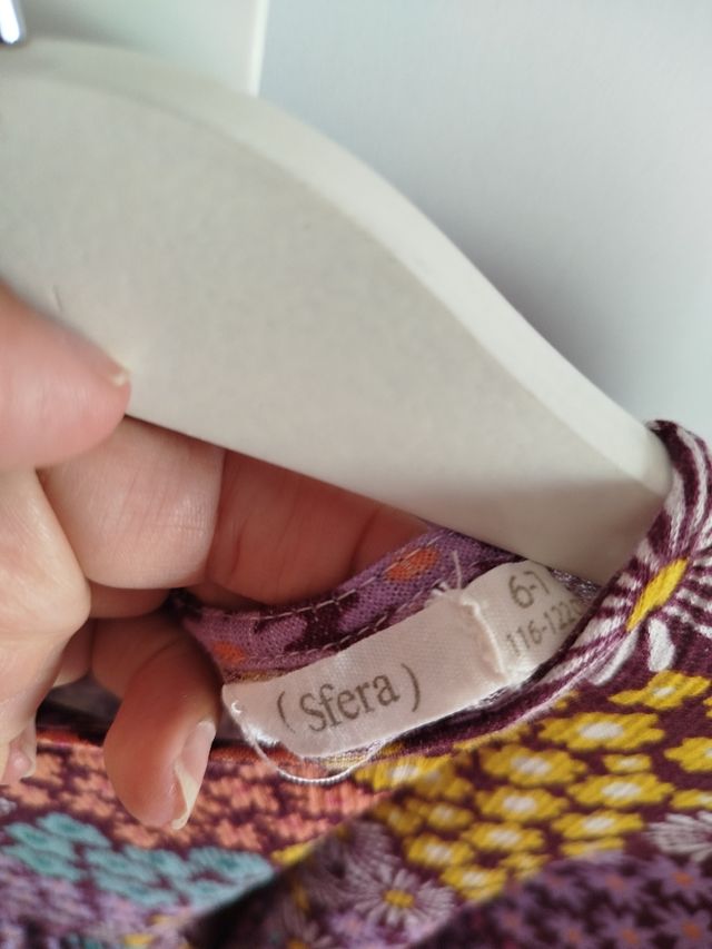 Vestido niña flores - Talla 8