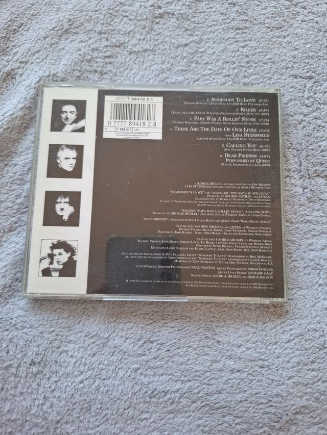 CD George Michael & Queen - Live