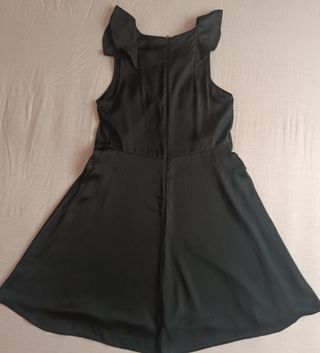 Vestido negro H&M satinado