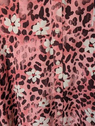 Vestido estampado leopardo - Talla 40