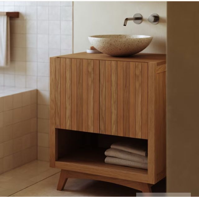 Bagno completo Kave Home - Legno teak