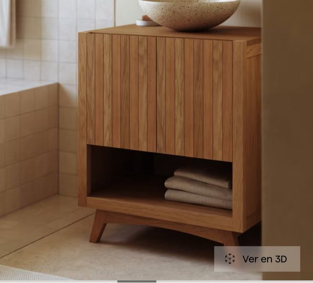 Bagno completo Kave Home - Legno teak