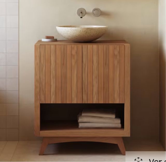 Bagno completo Kave Home - Legno teak
