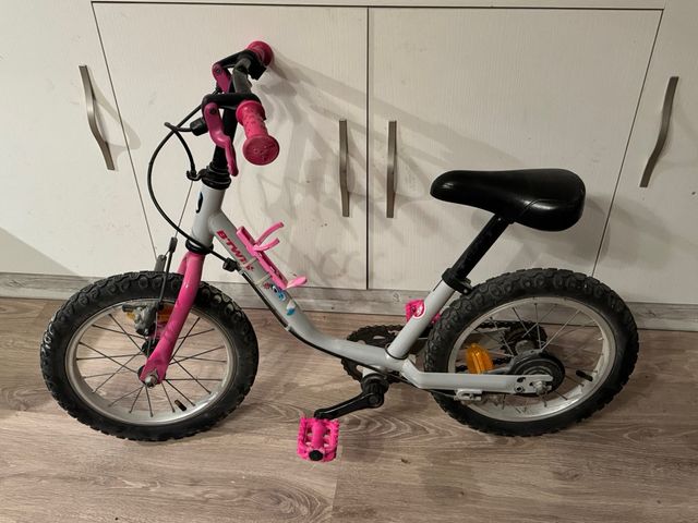 Bicicleta niña BTWIN 14" usada