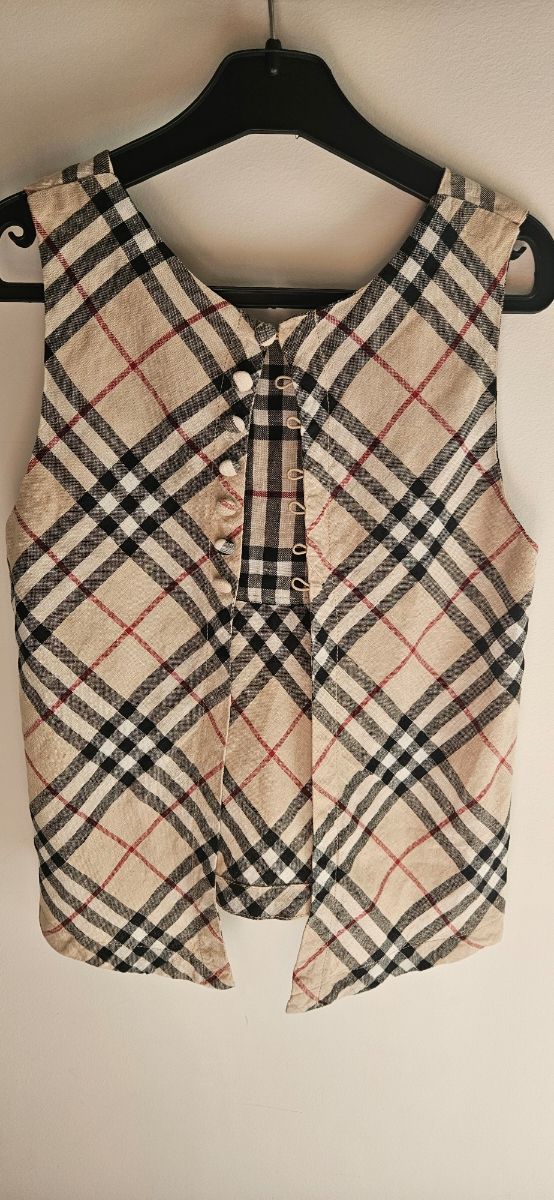 Maglia gilet Top Burberry bambina