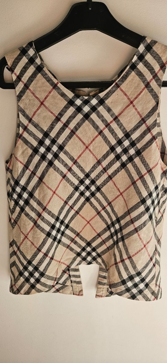 Maglia gilet Top Burberry bambina