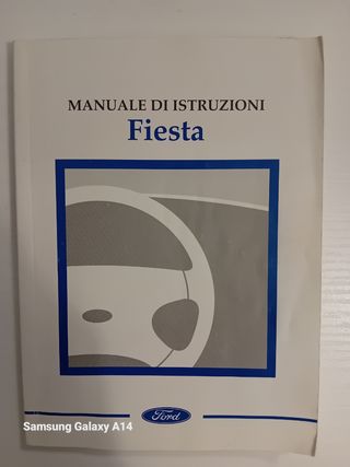 Ford fiesta Libretto  manutenzione 2002