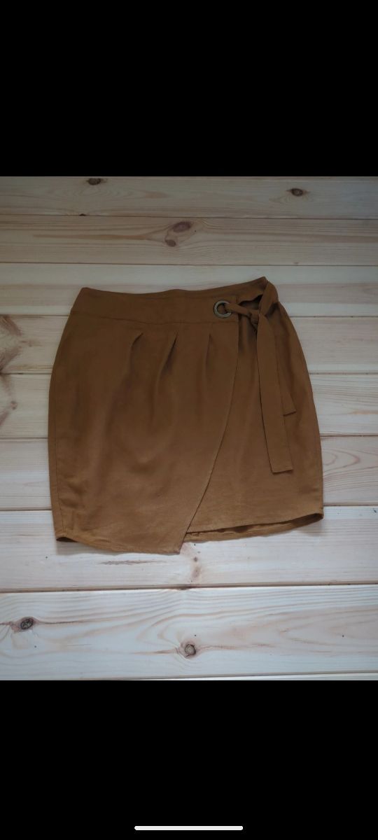 Falda mostaza Promod