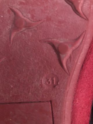 Zapatillas SD Huesca - rojas y del Número 31