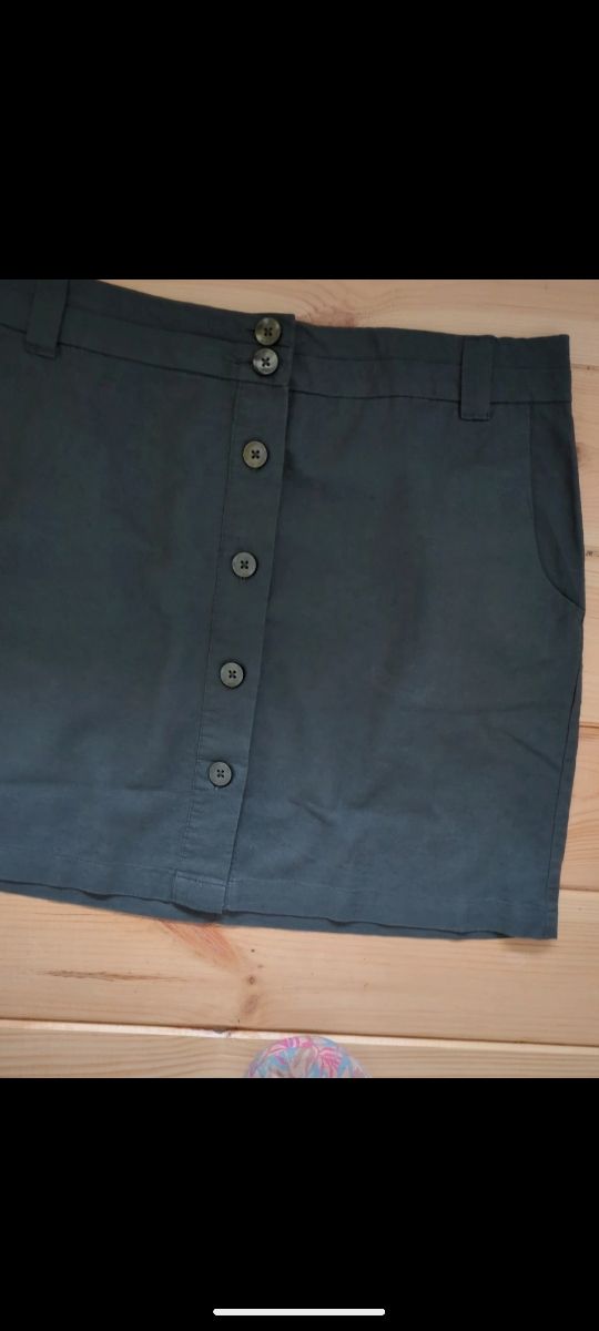 Mini Falda Esmara lino