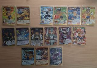 Cartas Doradas Inazuma Eleven Go