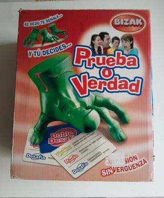 JUEGO DE MESA ( PRUEBA O VERDAD) 