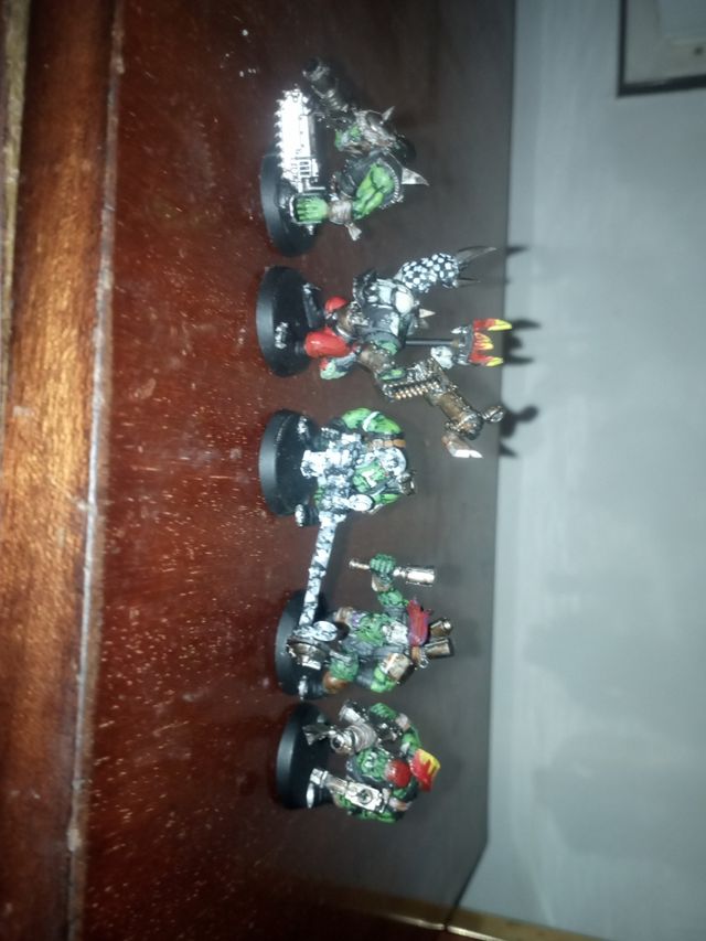 Orkos comando: miniatura pintada