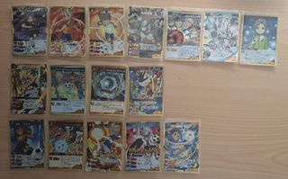 Cartas Doradas Inazuma Eleven Go (2)