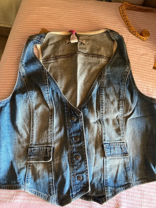 Gilet jeans vintage