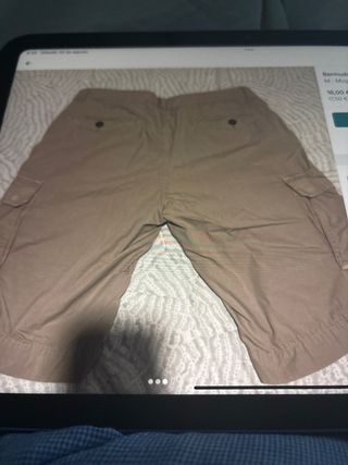 Bermuda militar beige - M