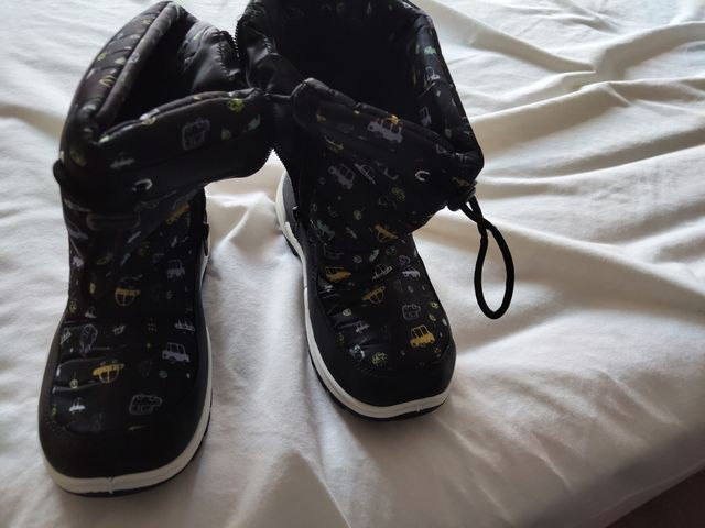 Botas nieve niño - multicolor