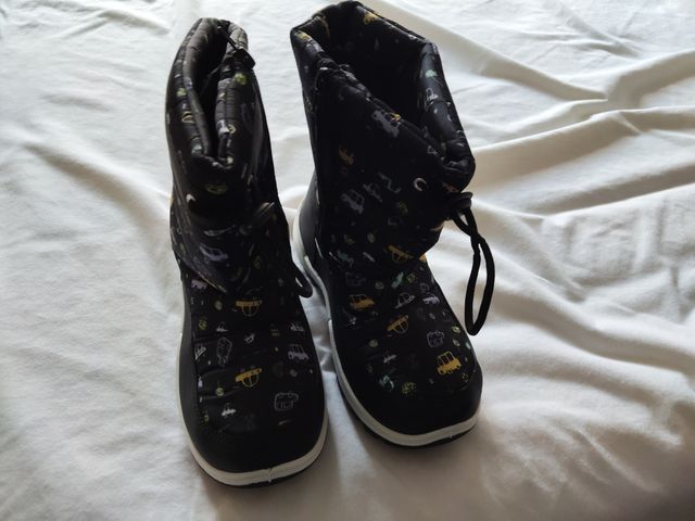 Botas nieve niño - multicolor