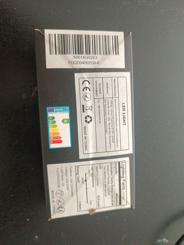 Bombillas LED G4 - 4 unidades